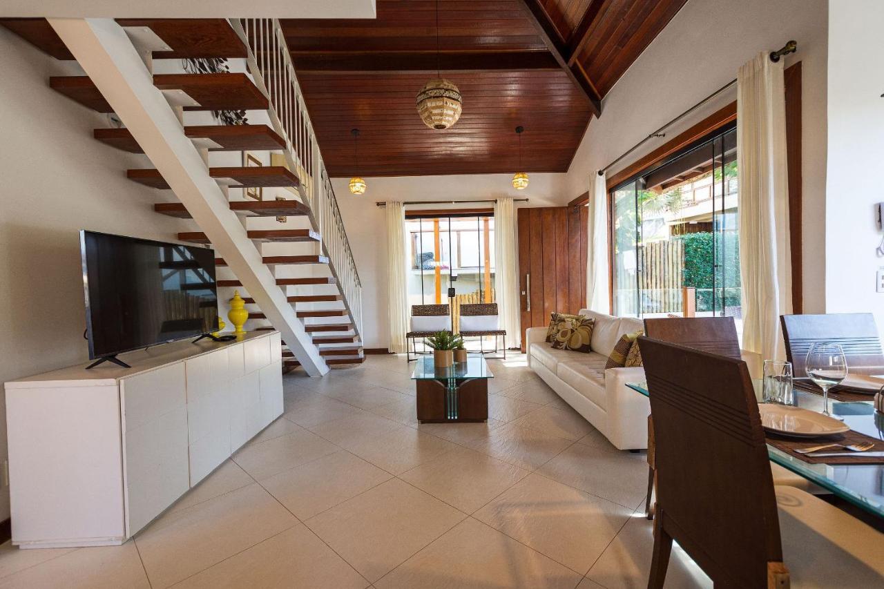 Casa espetacular entre Geribá e Ferradurinha - WIFI 200MB - Piscina do codomínio - 700 m da praia - Garagem - 4 Suites - Área gourmet privativa - Cozinha equipada - Área kids - Portaria 24h - Ar condicionado Búzios Esterno foto